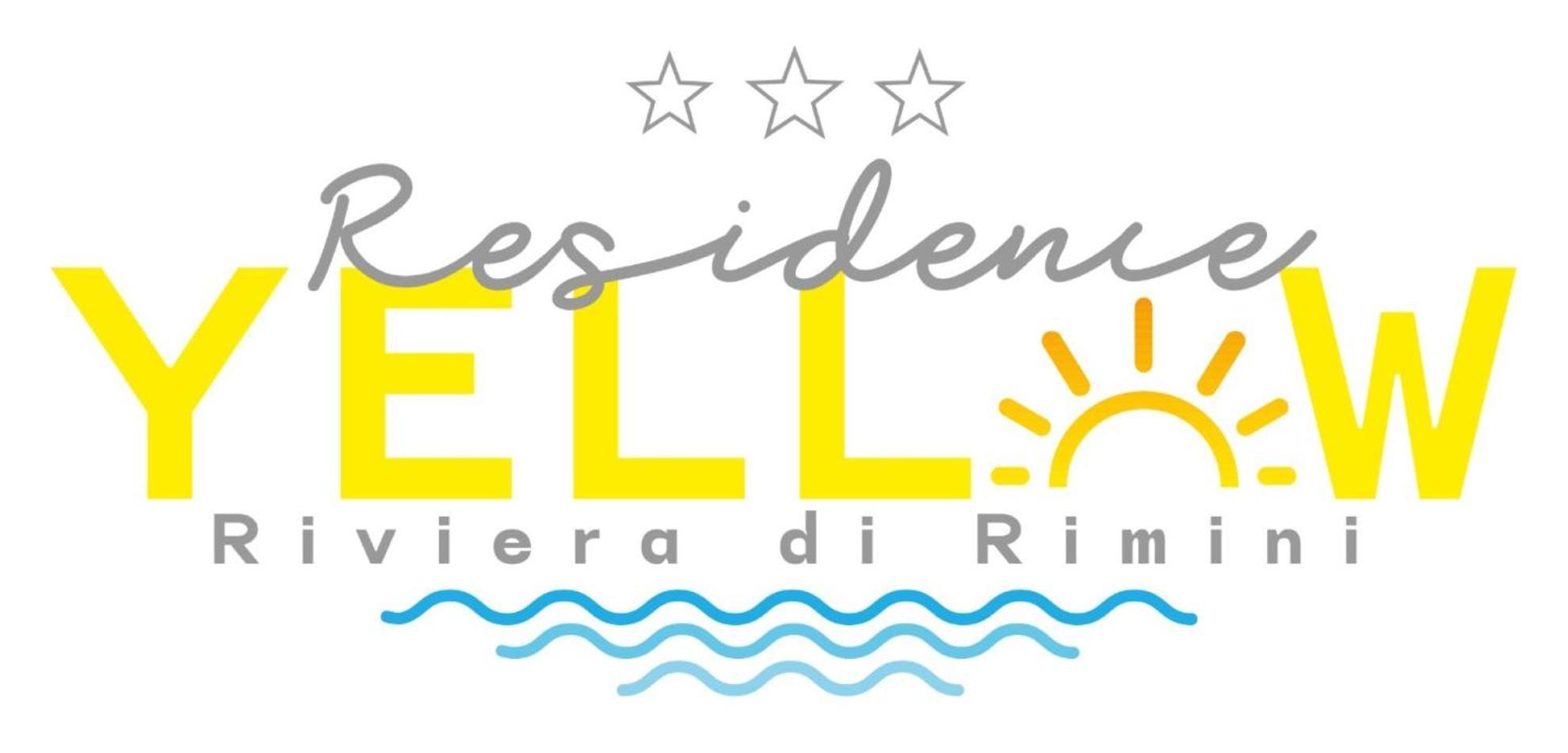 Residence Yellow Rimini Bagian luar foto